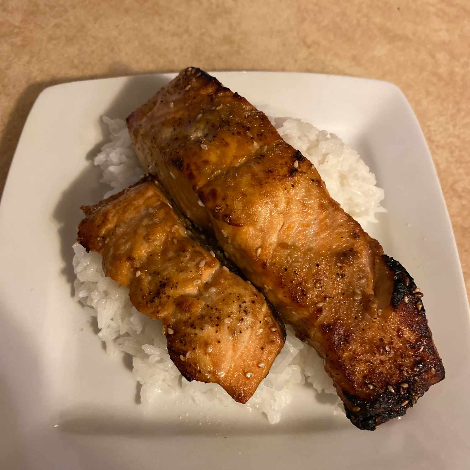 Grilled Teriyaki Salmon Recipe