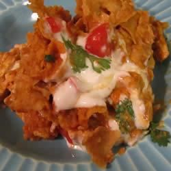 Chicken Chilaquiles Casserole Recipe