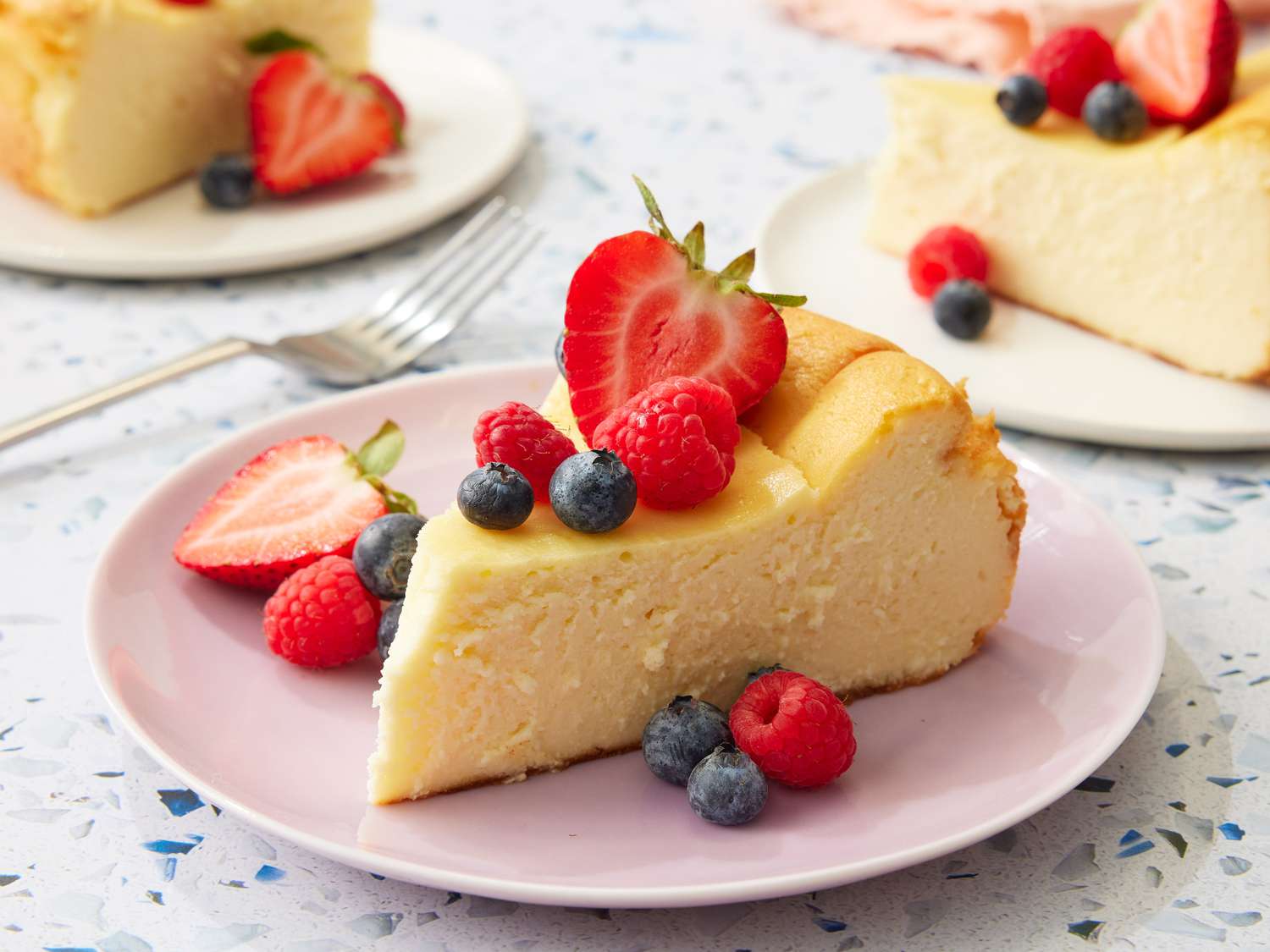 Italian Cream Cheese and Ricotta Cheesecake Recipe