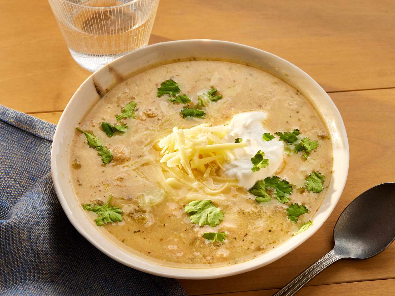 White Chili with Ground Turkey Recipe