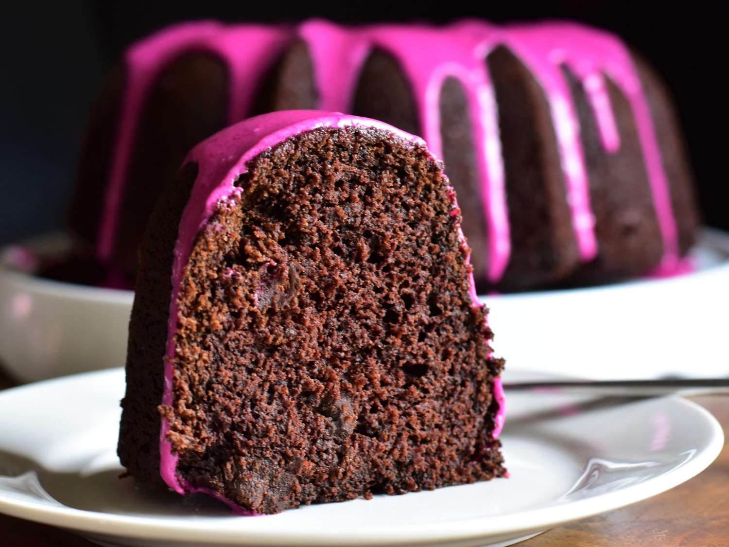 Chocolate Beet Cake with Beet-Vanilla Glaze Recipe