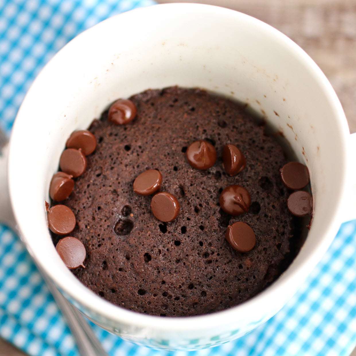 Easy Microwave Chocolate Mug Cake Recipe (with Video)