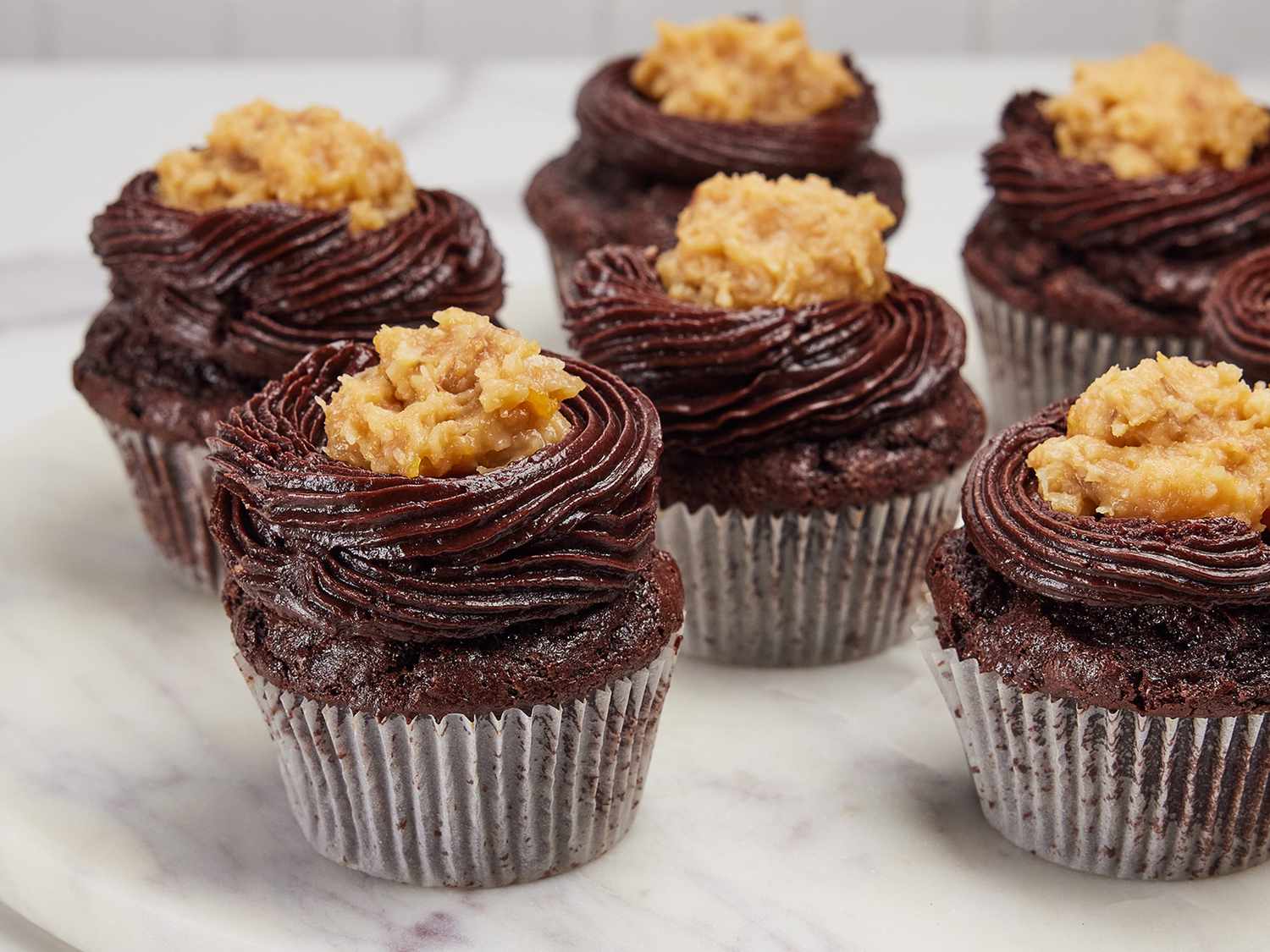 German Chocolate Cupcakes Recipe