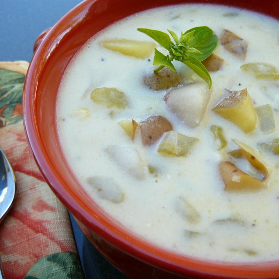 Cheesy Potato and Corn Chowder Recipe