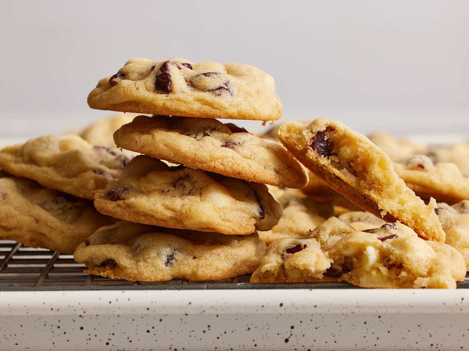 White Chocolate Cranberry Cookies Recipe