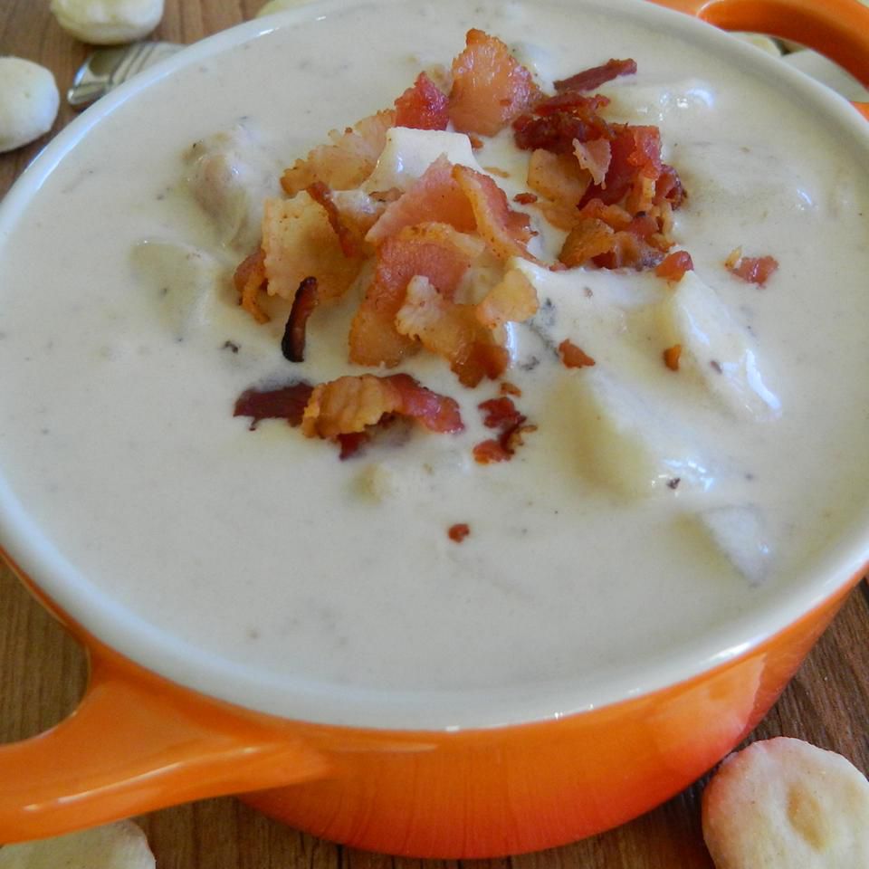 New England Razor Clam Chowder Recipe