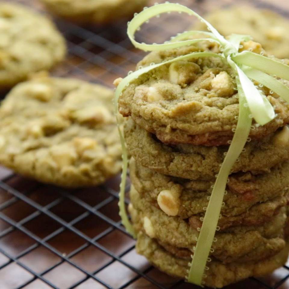 Matcha Green Tea Chocolate Chip Cookies Recipe