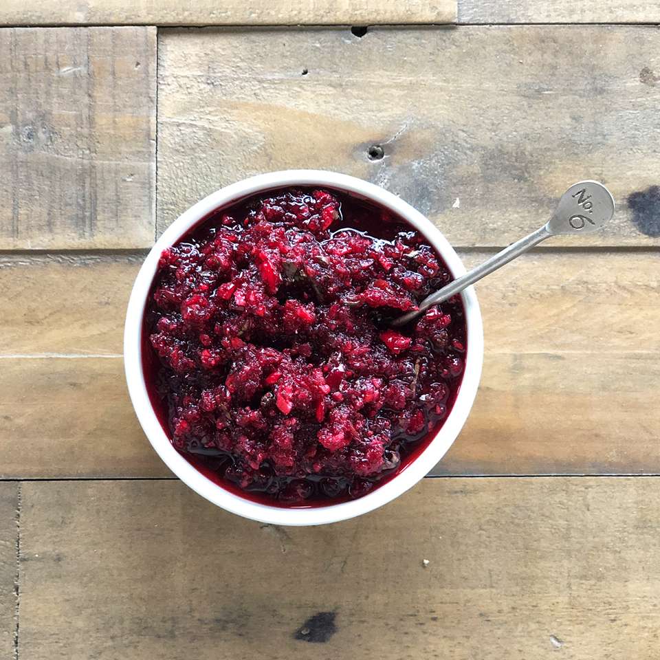 Cranberry Jalapeño Relish Recipe