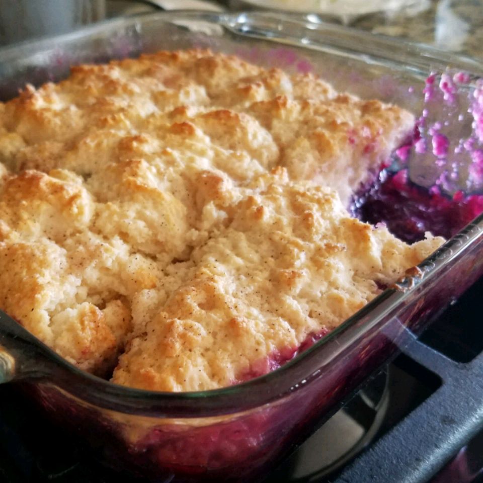 Very Best Blueberry Cobbler! Recipe