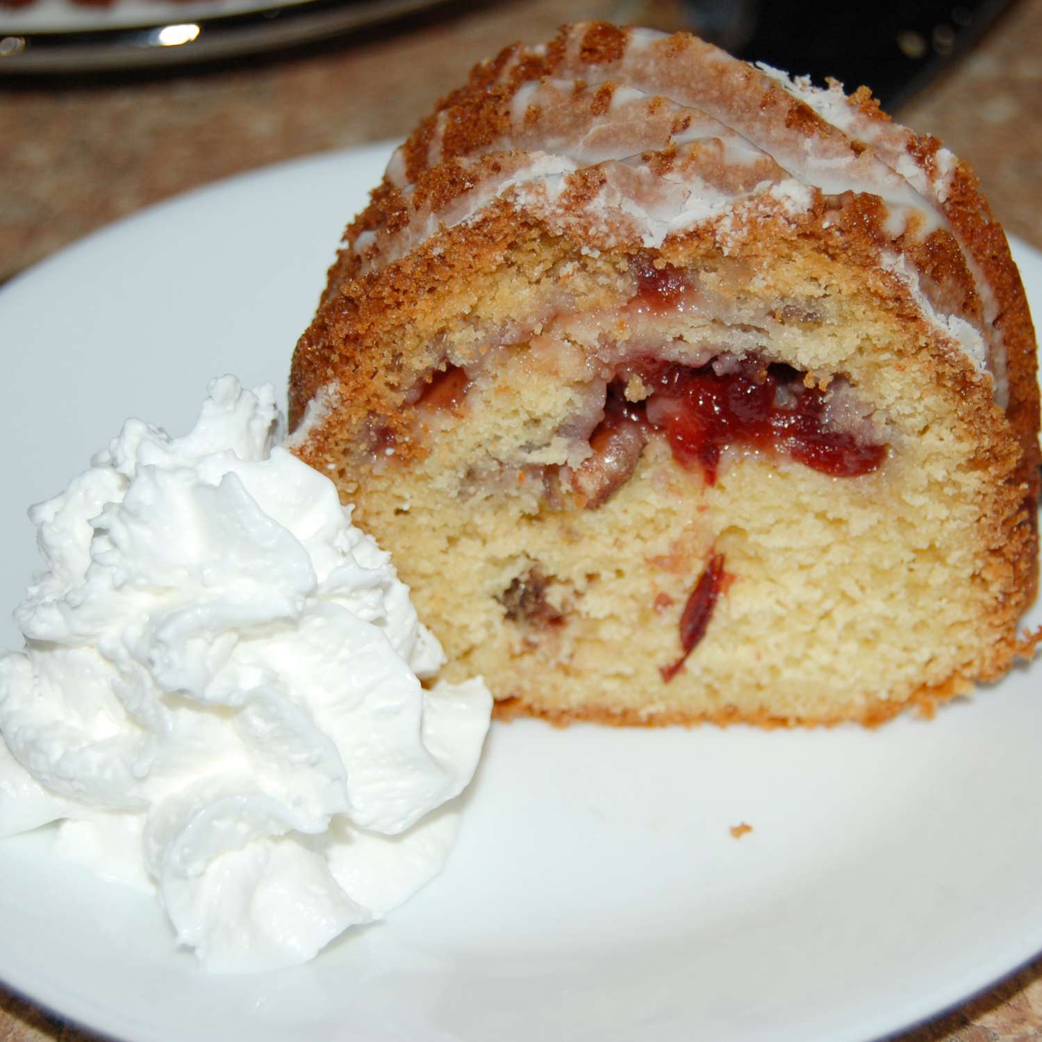 Cranberry Swirl Coffee Cake Recipe