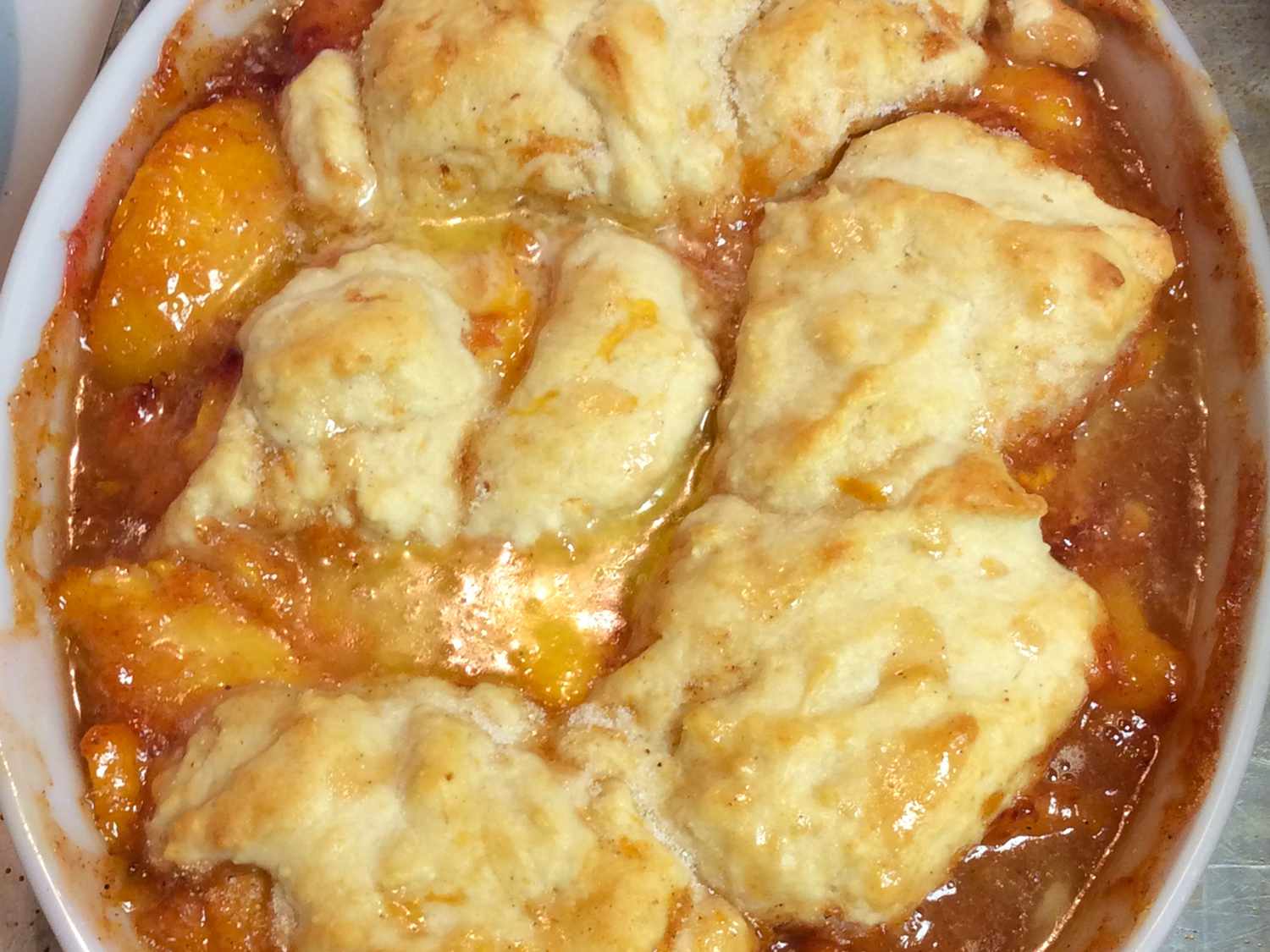 Fresh Peach Cobbler I Recipe