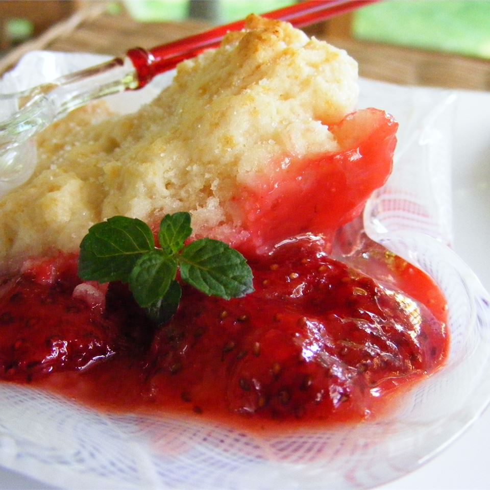 Fresh Strawberry Cobbler Recipe