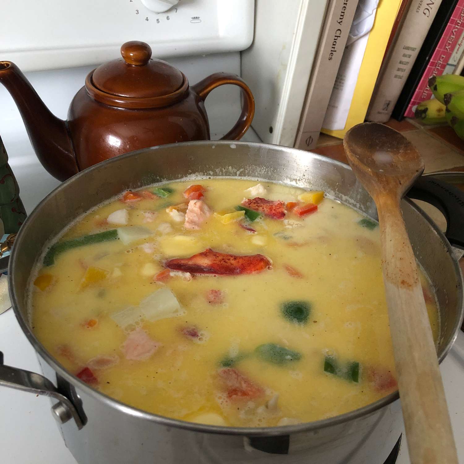 Mom's Nova Scotia Seafood Chowder Recipe