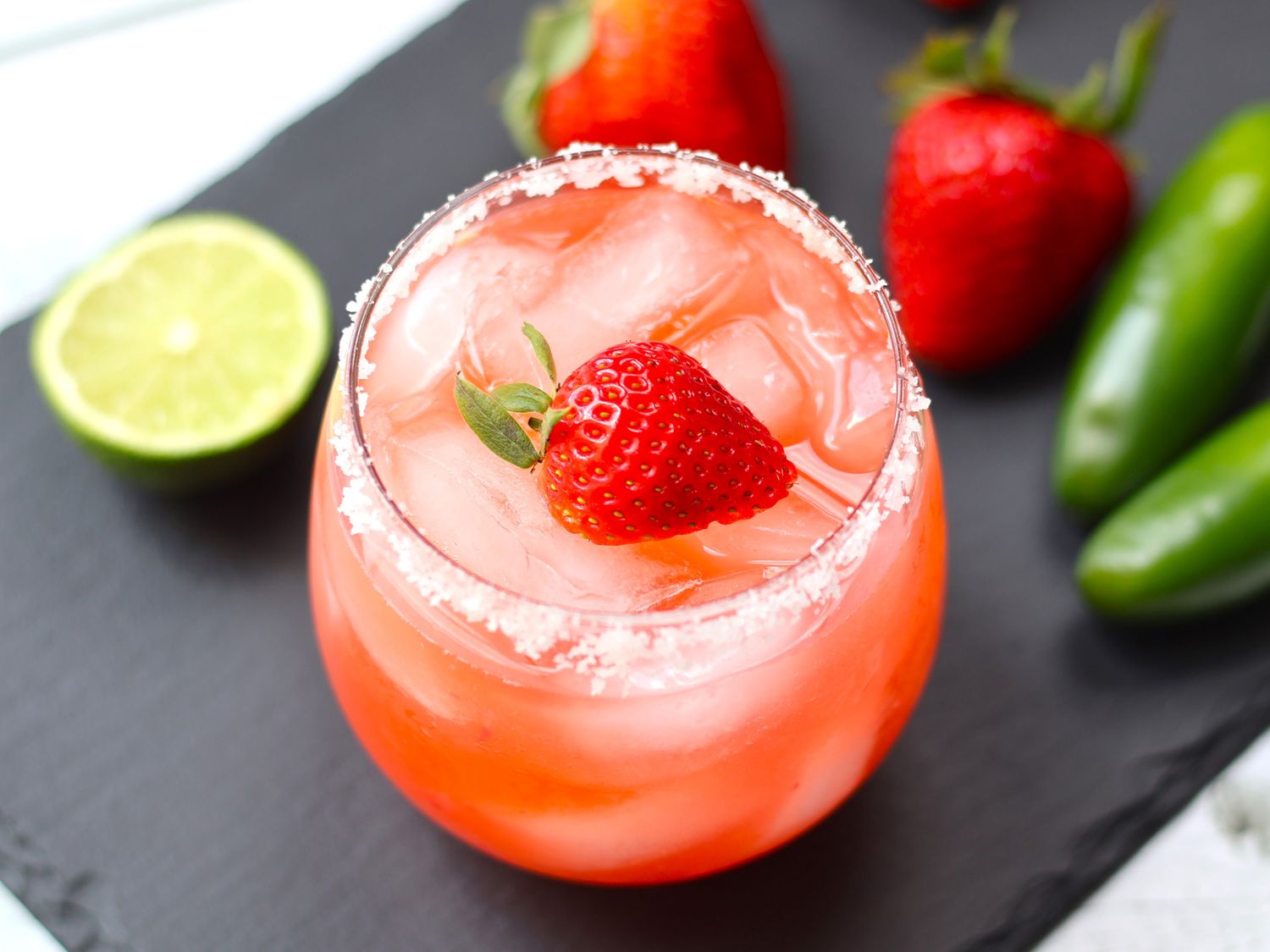 Strawberry Jalapeno Margarita Recipe