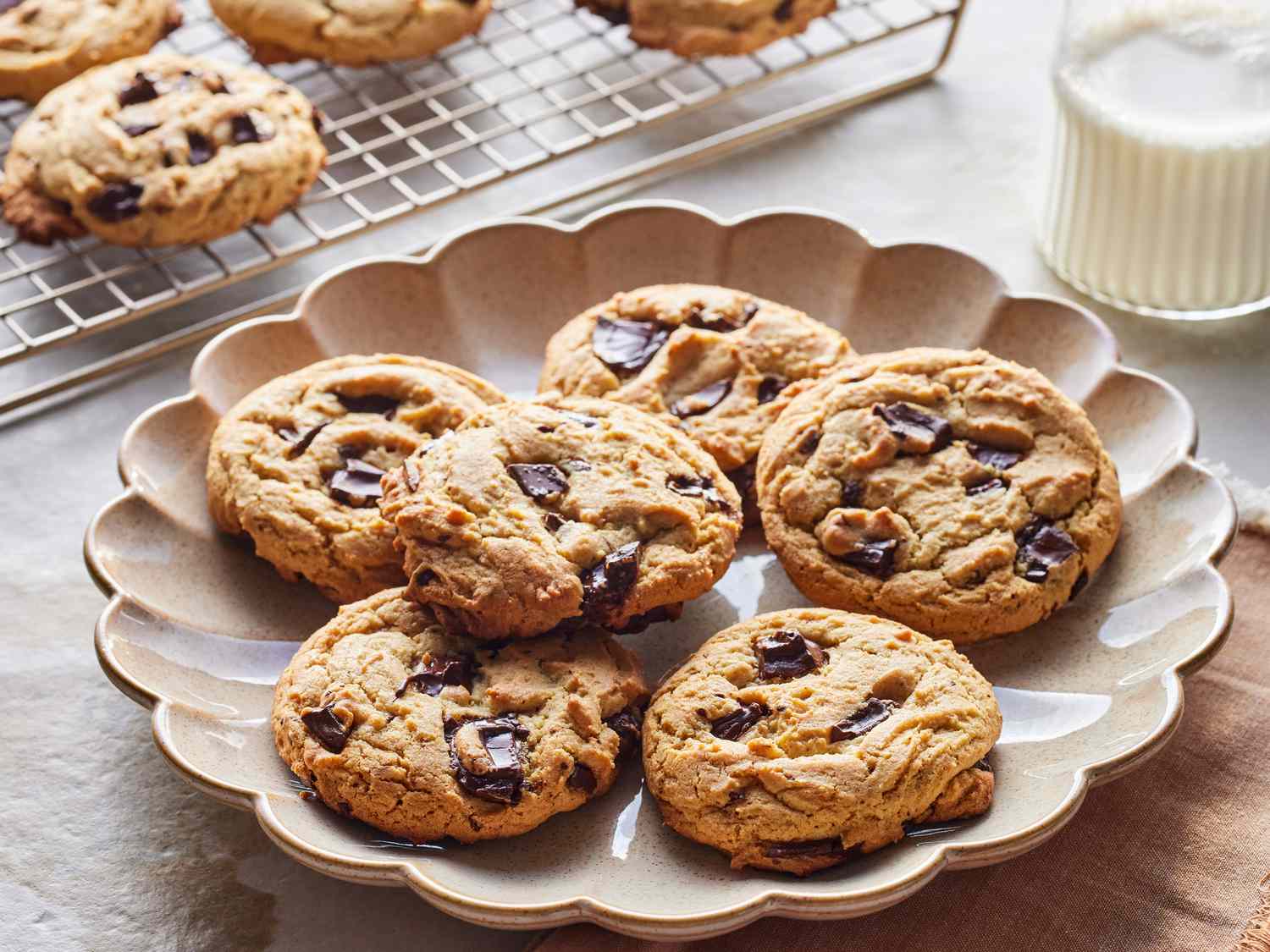 Chewy Peanut Butter Chocolate Chip Cookies Recipe