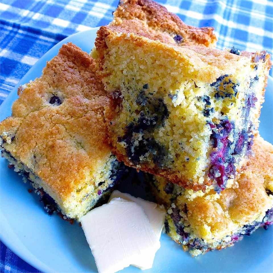 Blueberry Cornbread Recipe