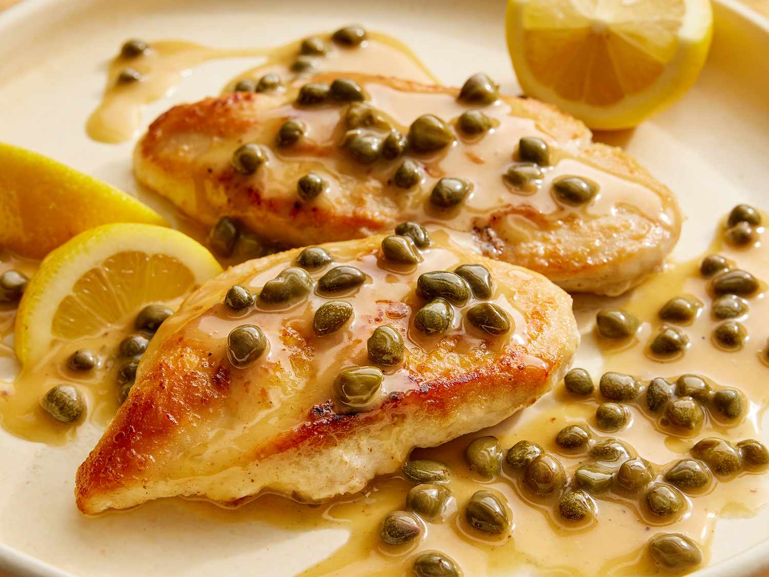 Chicken with Lemon-Caper Sauce Recipe