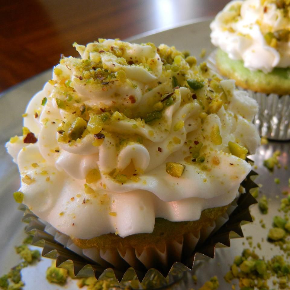 Real Pistachio Cupcakes Recipe