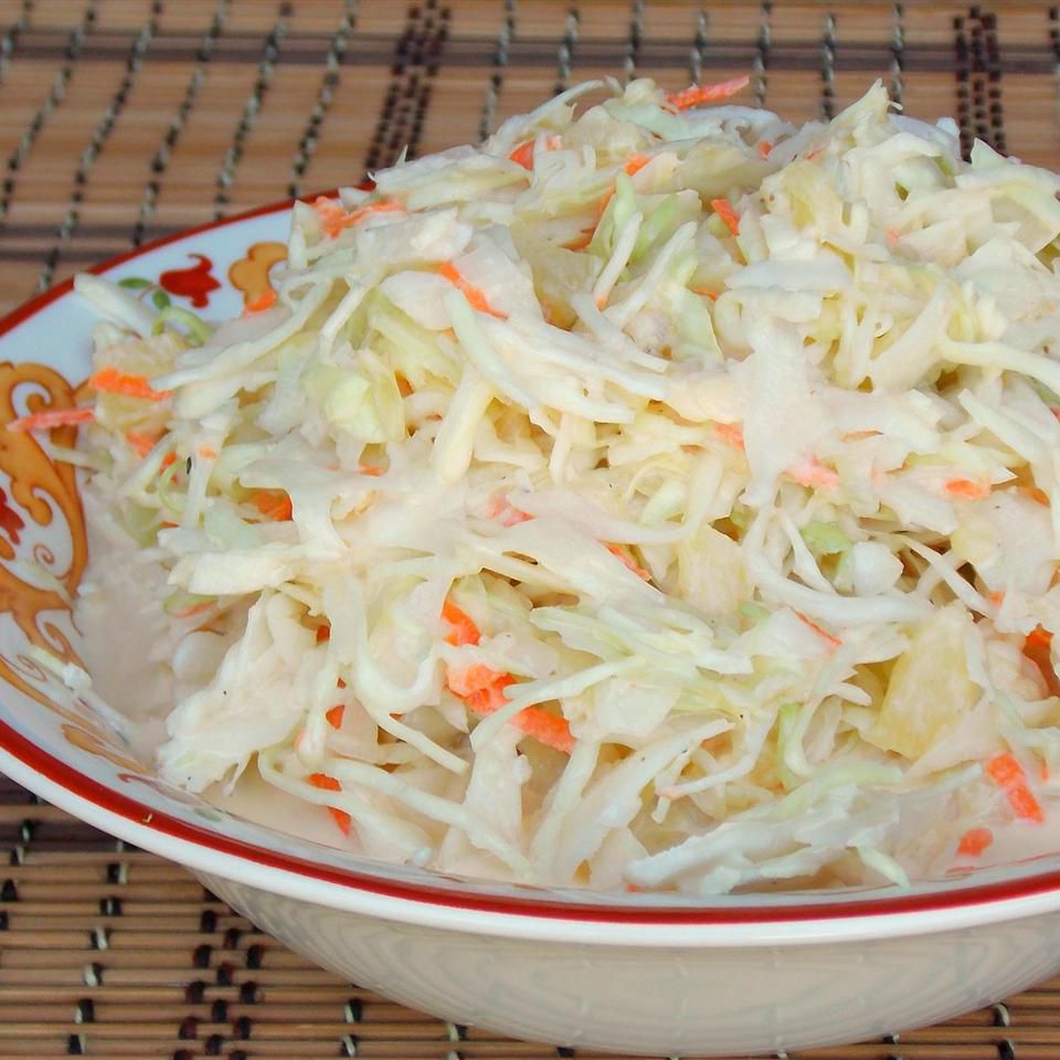 Hawaiian Coleslaw Recipe