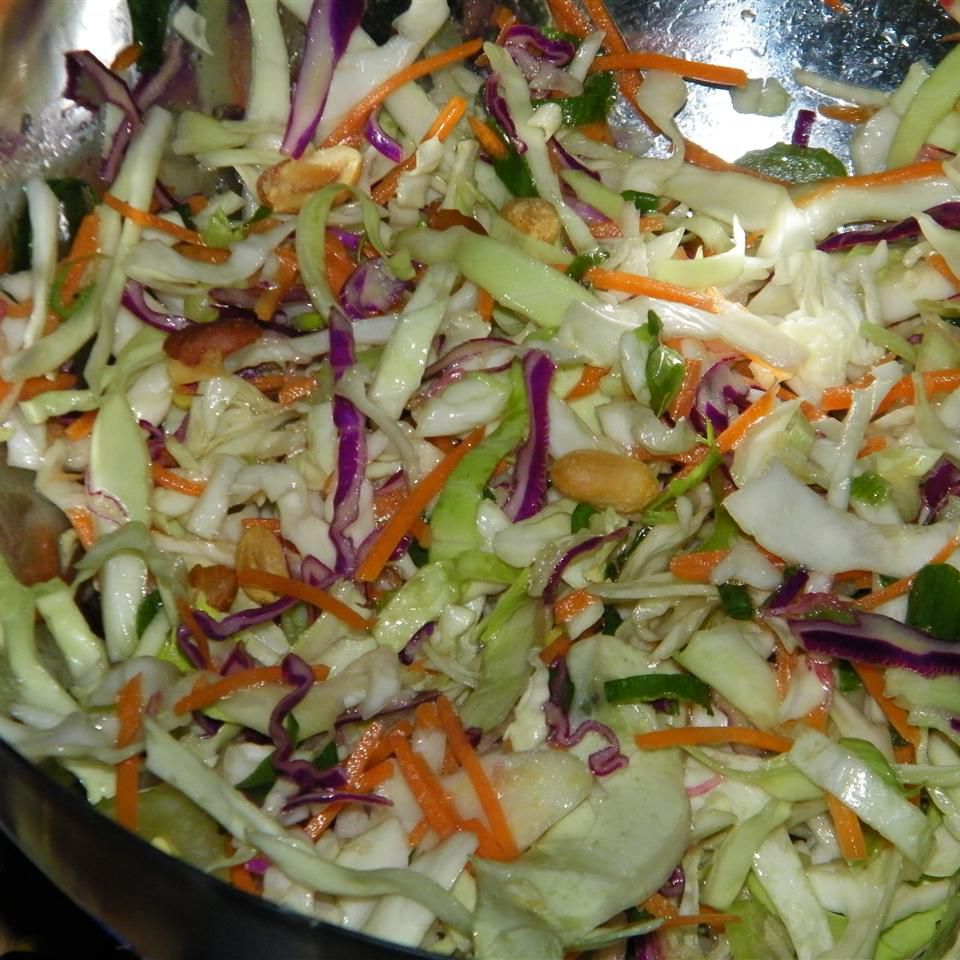 Quick and Easy Thai Style Coleslaw Recipe