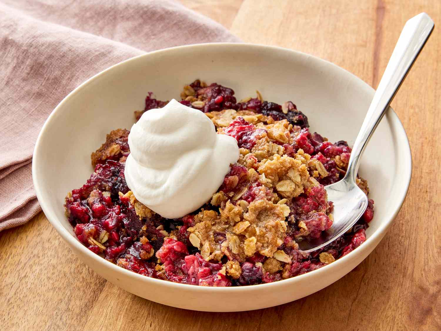 Triple Berry Crisp Recipe