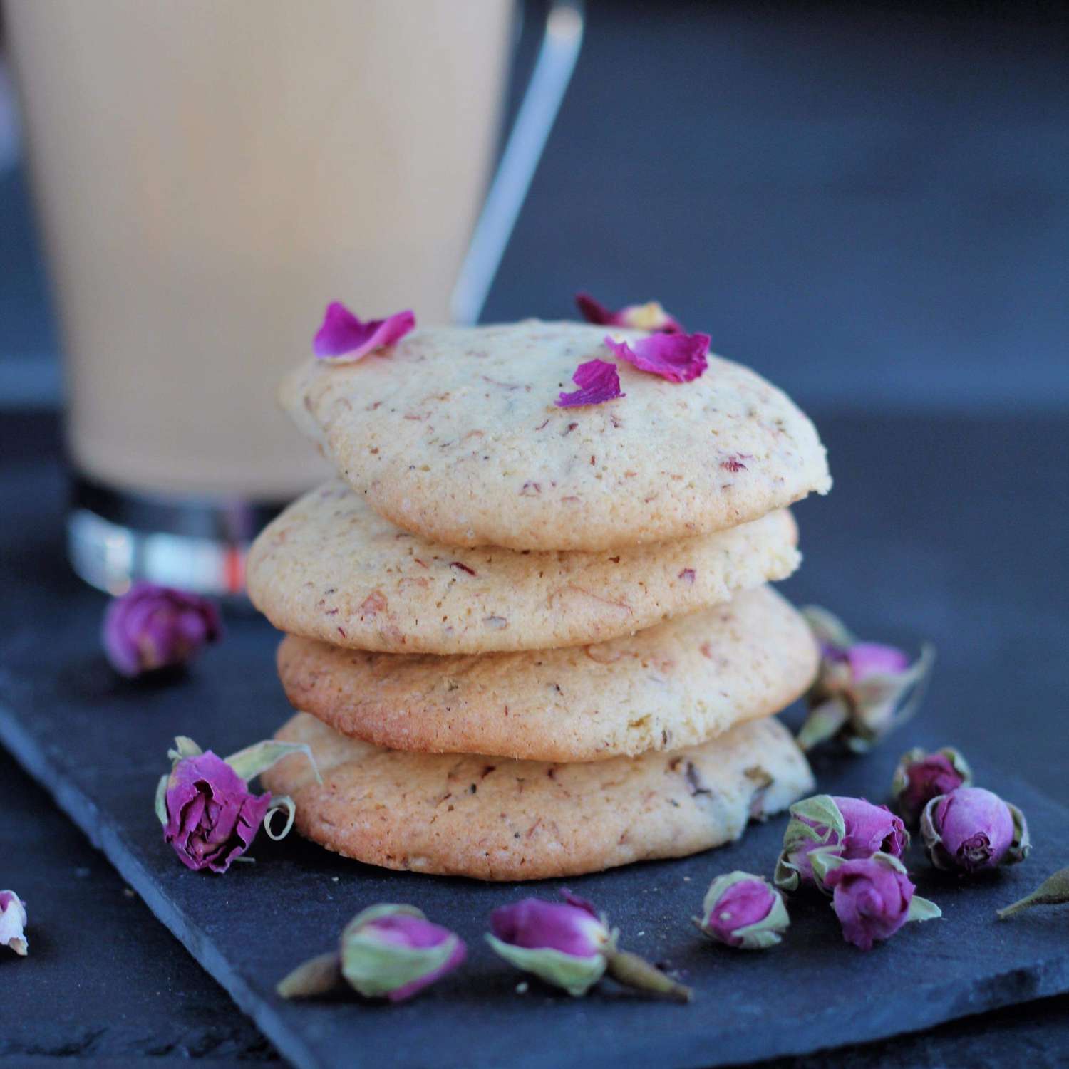 Rose Petal Cookies Recipe