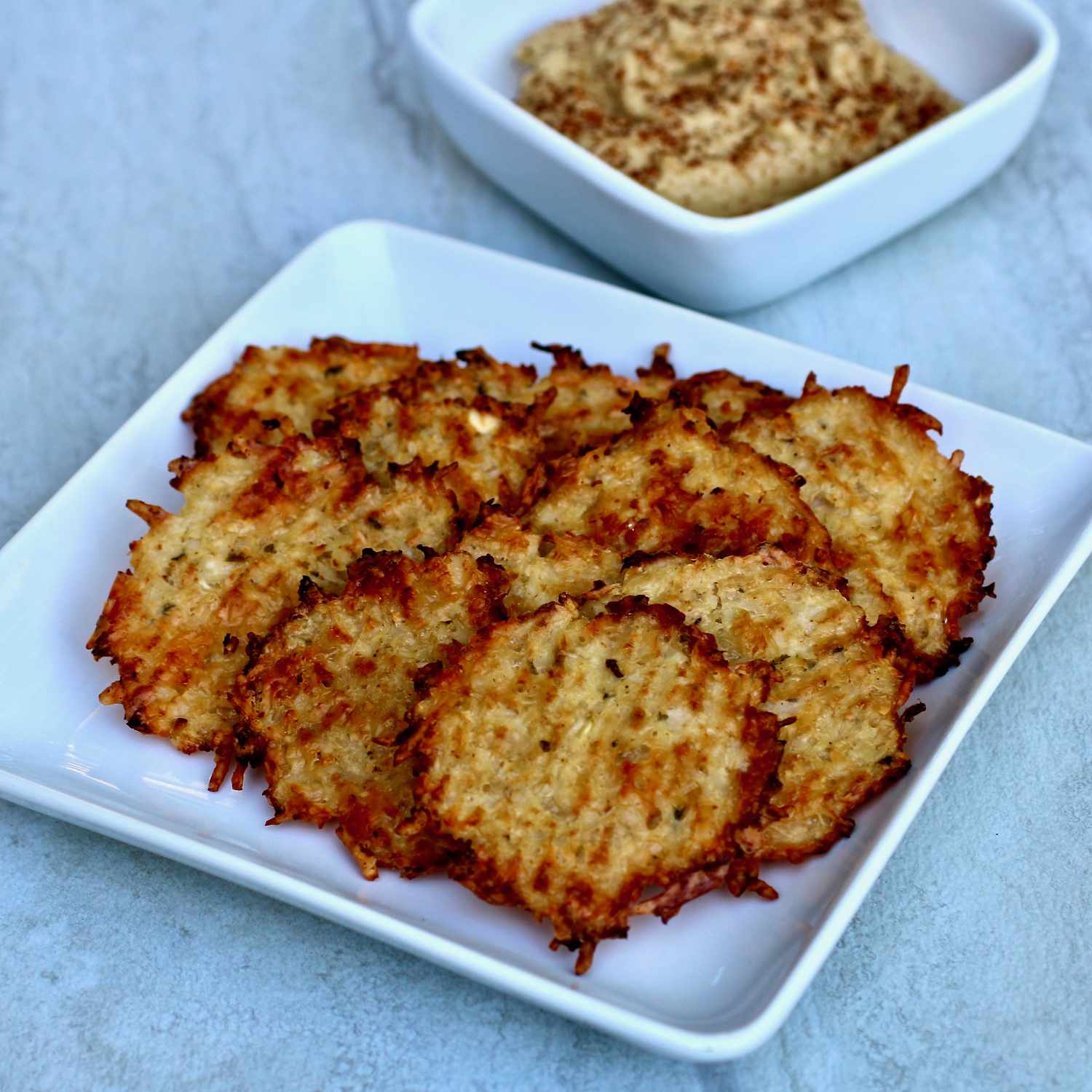 Spicy Ranch Cauliflower Crackers Recipe