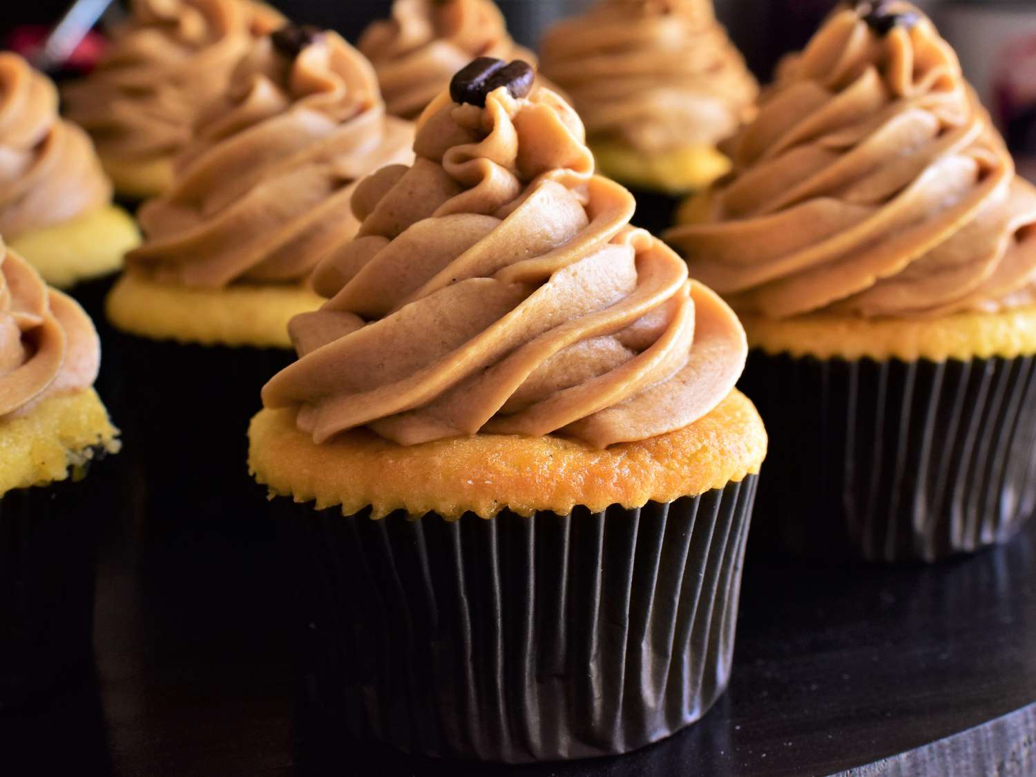 Vanilla Bean Cupcakes with Espresso Frosting Recipe