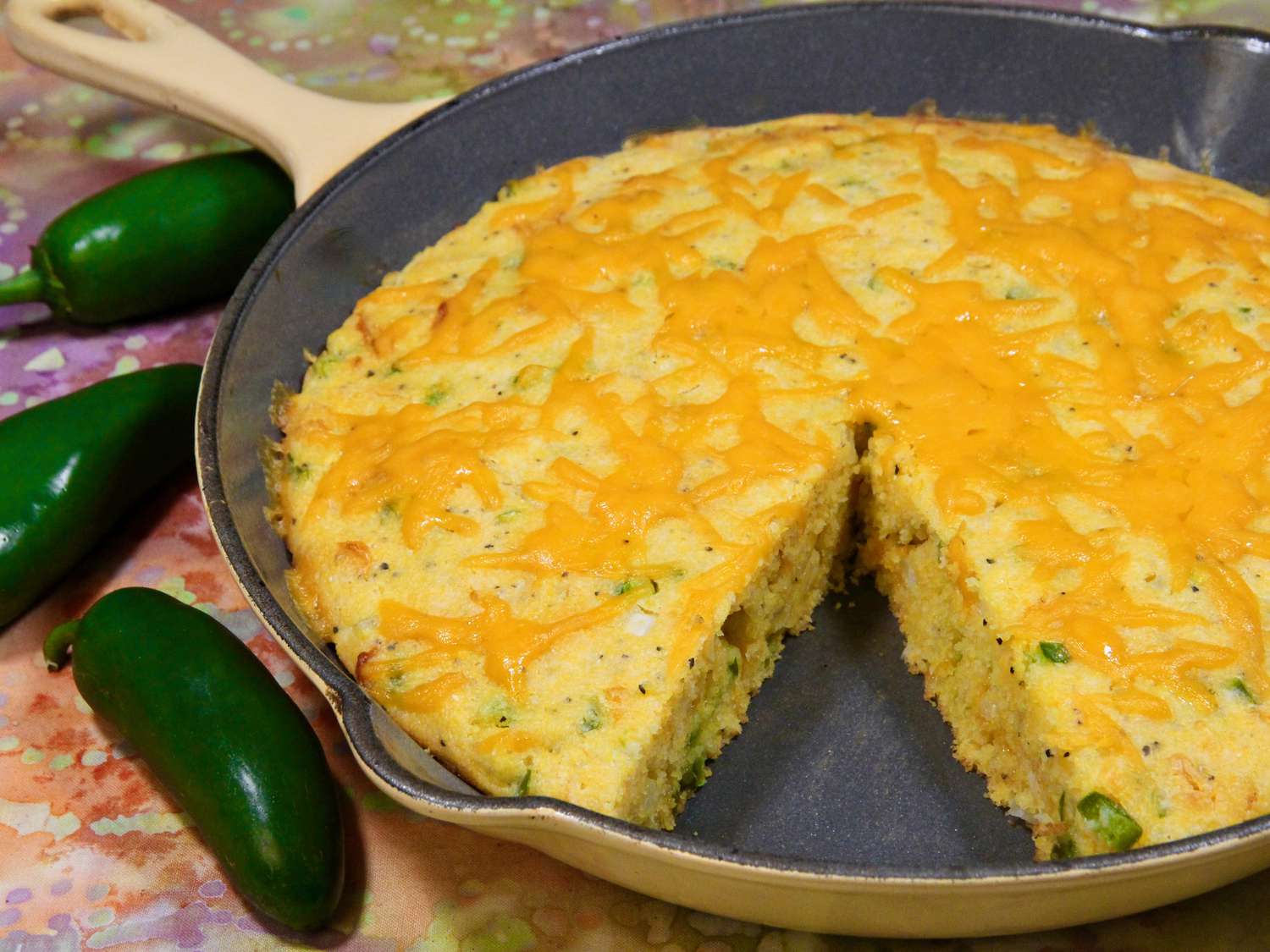 Jalapeño Cheddar Cornbread Recipe