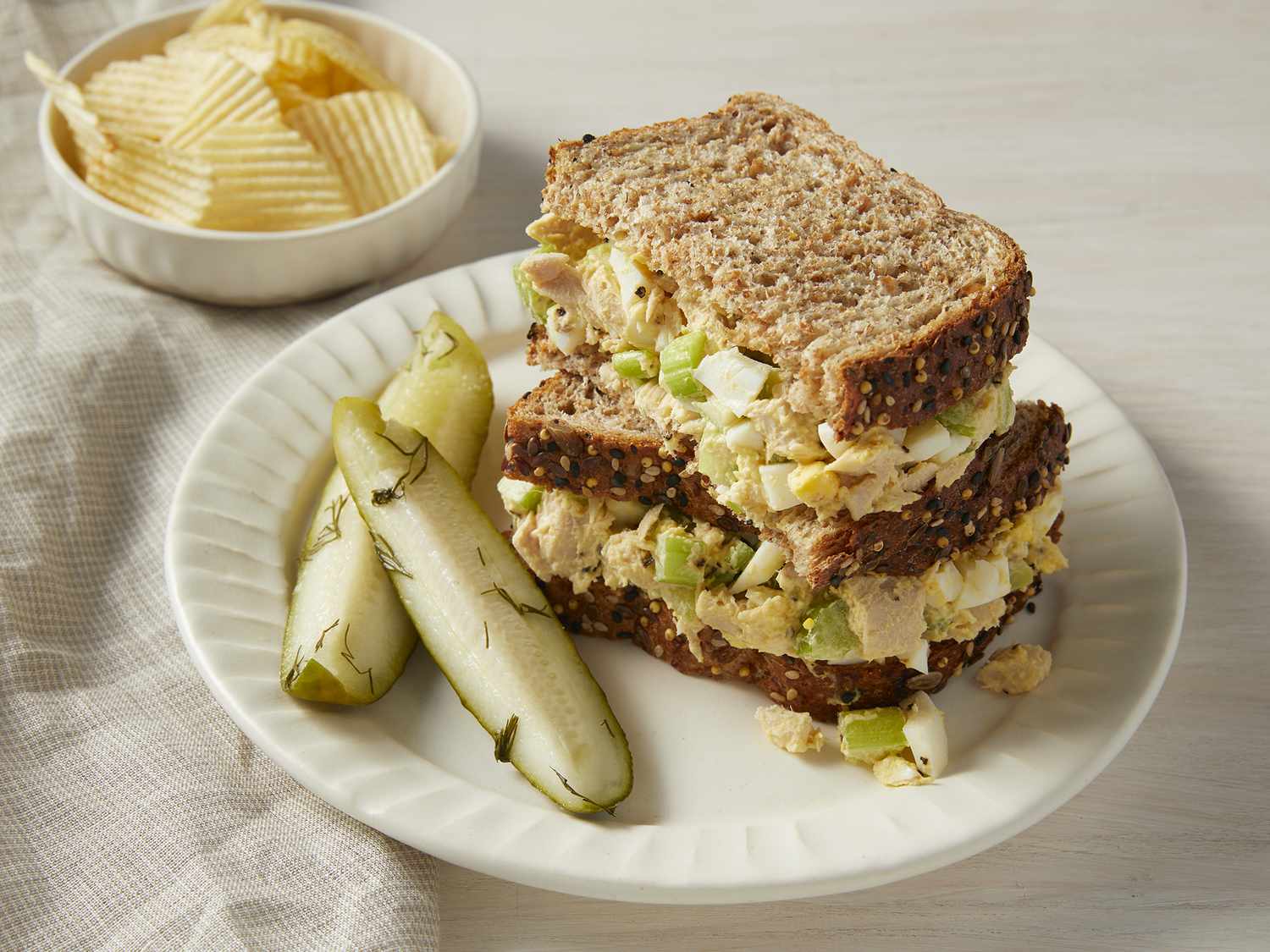 Tuna Egg Sandwich Recipe