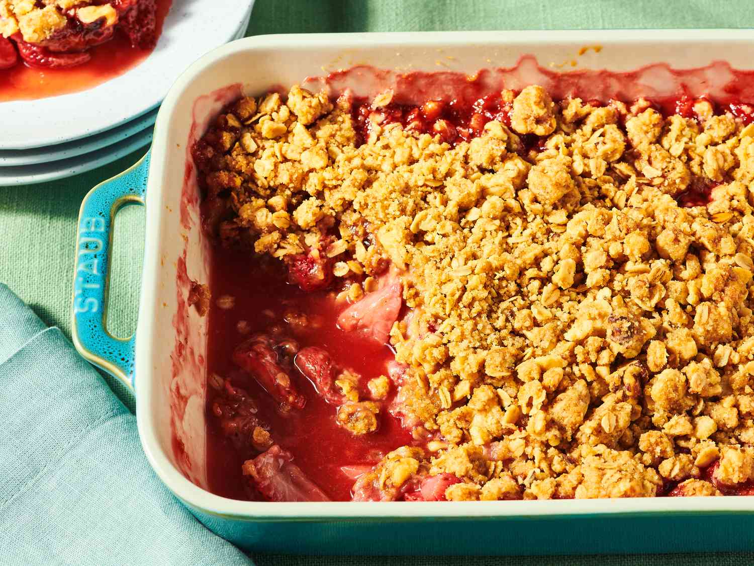 Homemade Strawberry Crumble Recipe