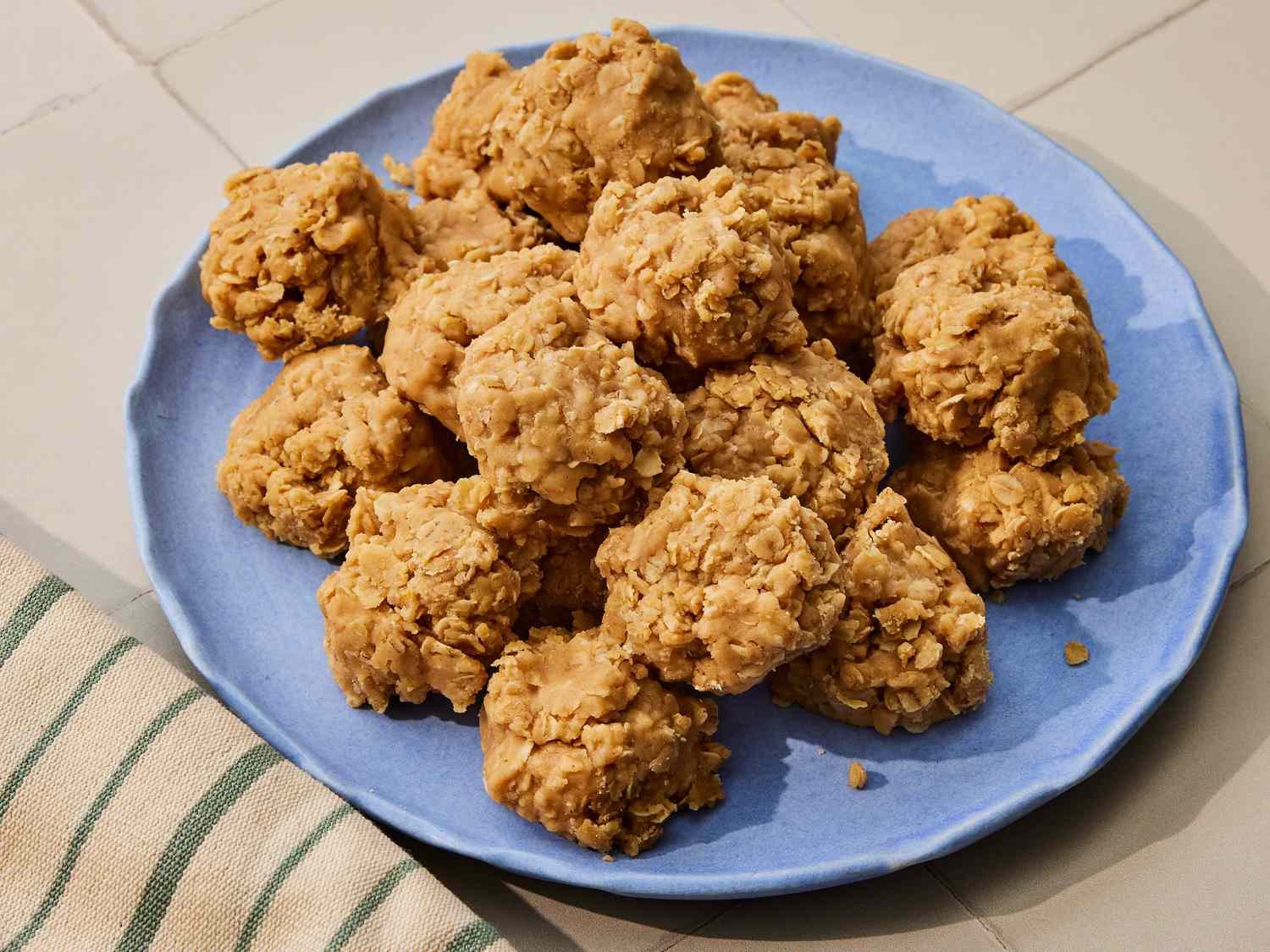 No-Bake Peanut Butter Cookies Recipe