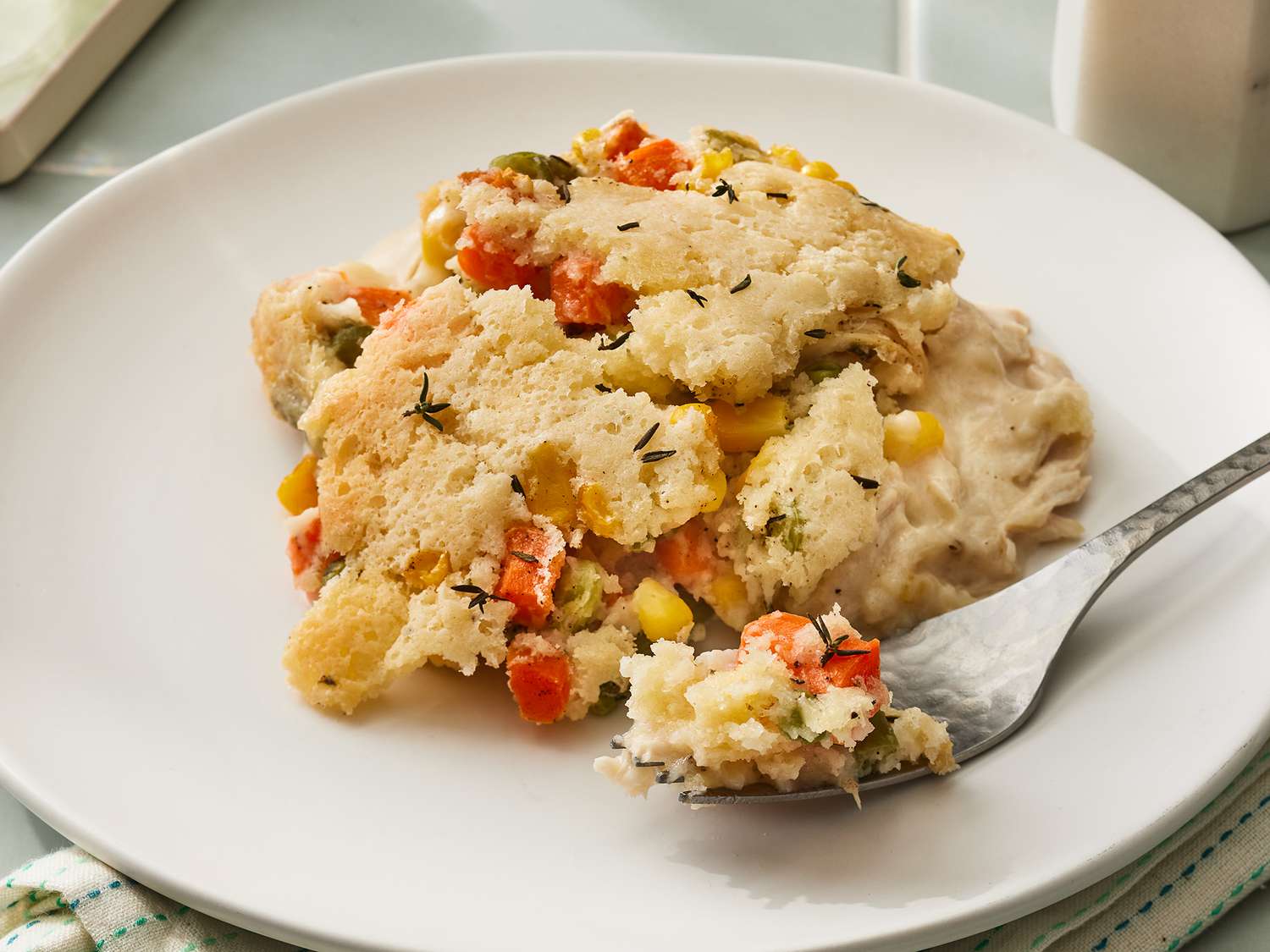 Cheddar Bay Biscuit Chicken Cobbler Recipe