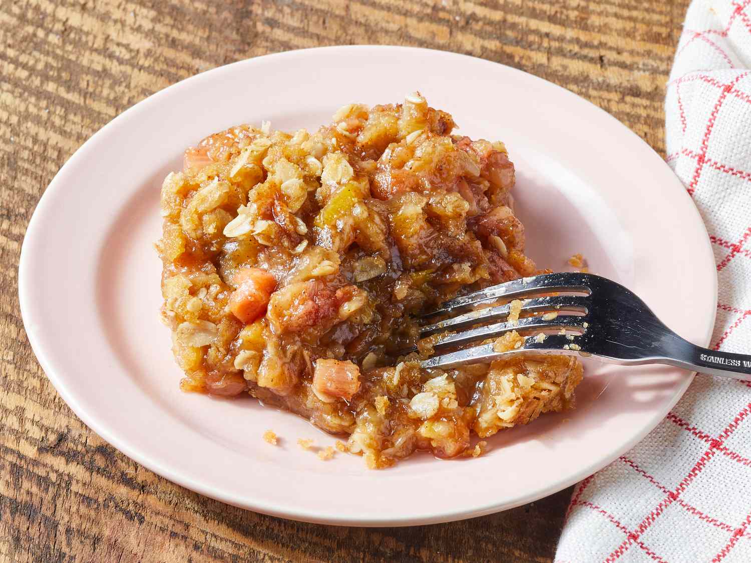 Mom's Rhubarb Crisp Recipe