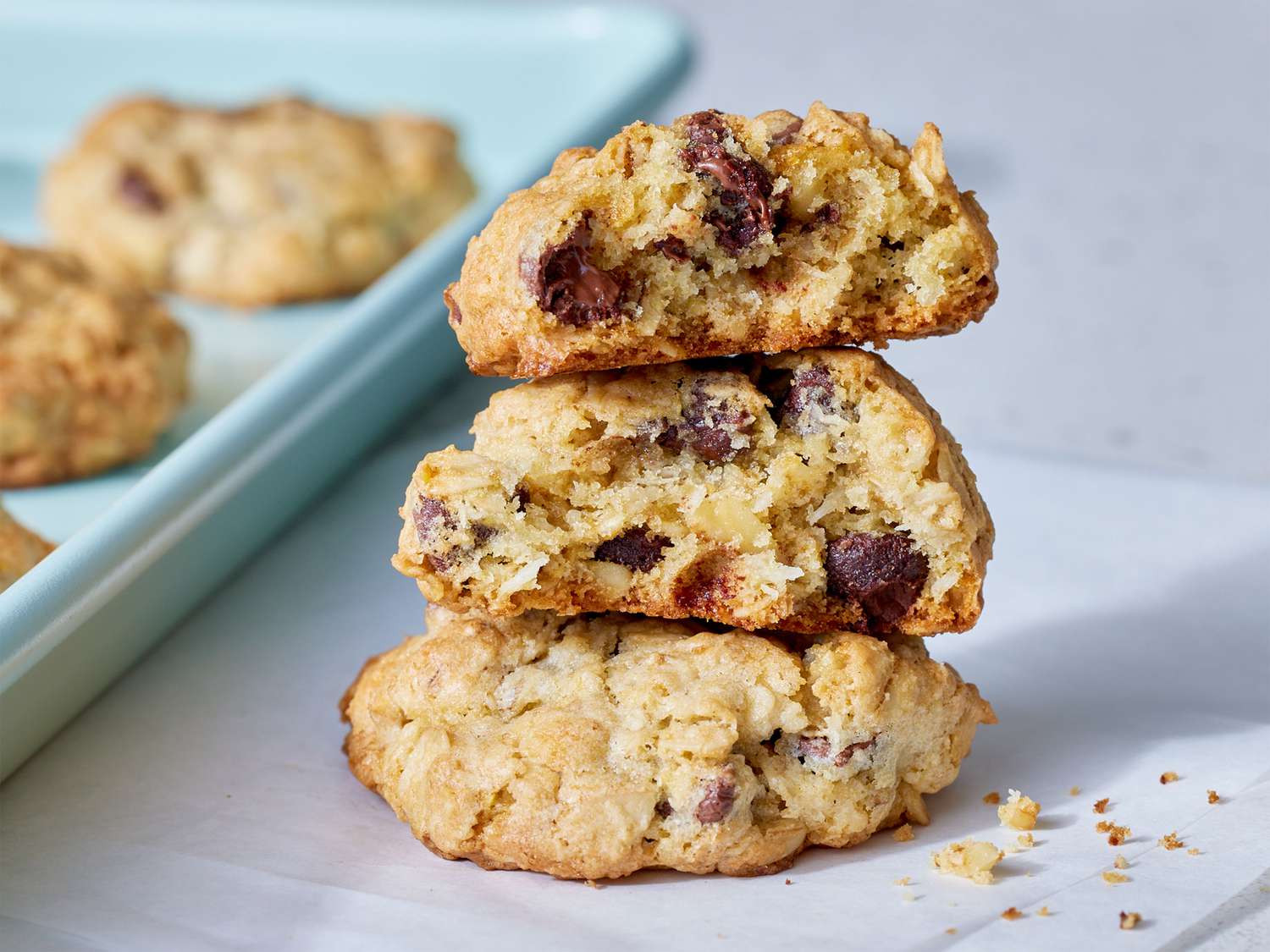 Oatmeal Chocolate Coconut Chewy Recipe