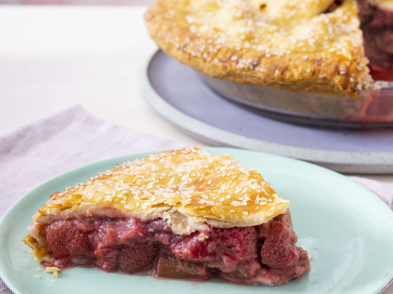 Strawberry Rhubarb Pie Recipe