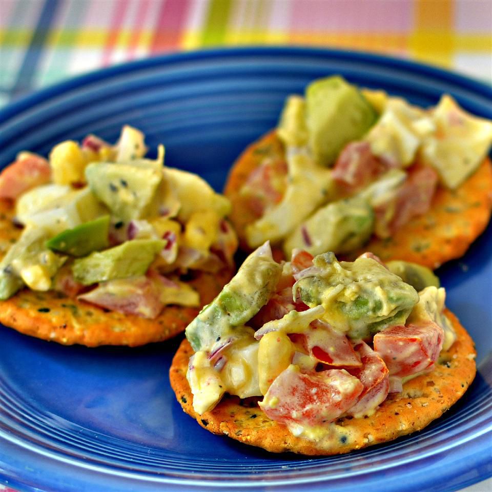 Creamy Avocado Egg Salad Recipe