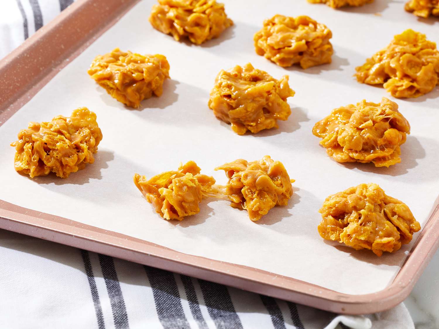 Grama's Cornflake Peanut Butter Cookies Recipe