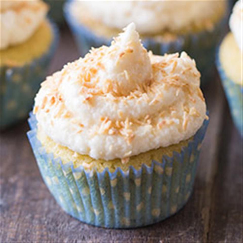 Vanilla Coconut Flour Cupcakes Recipe