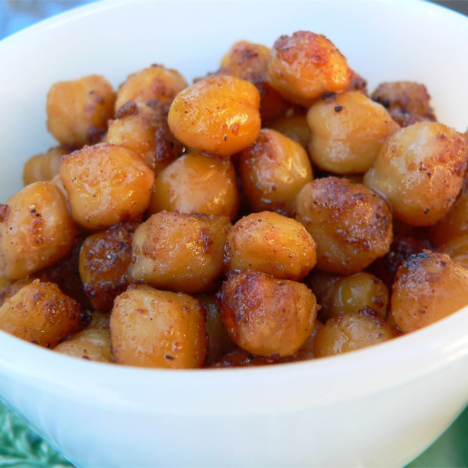 Indian-Spiced Roasted Chickpeas Recipe