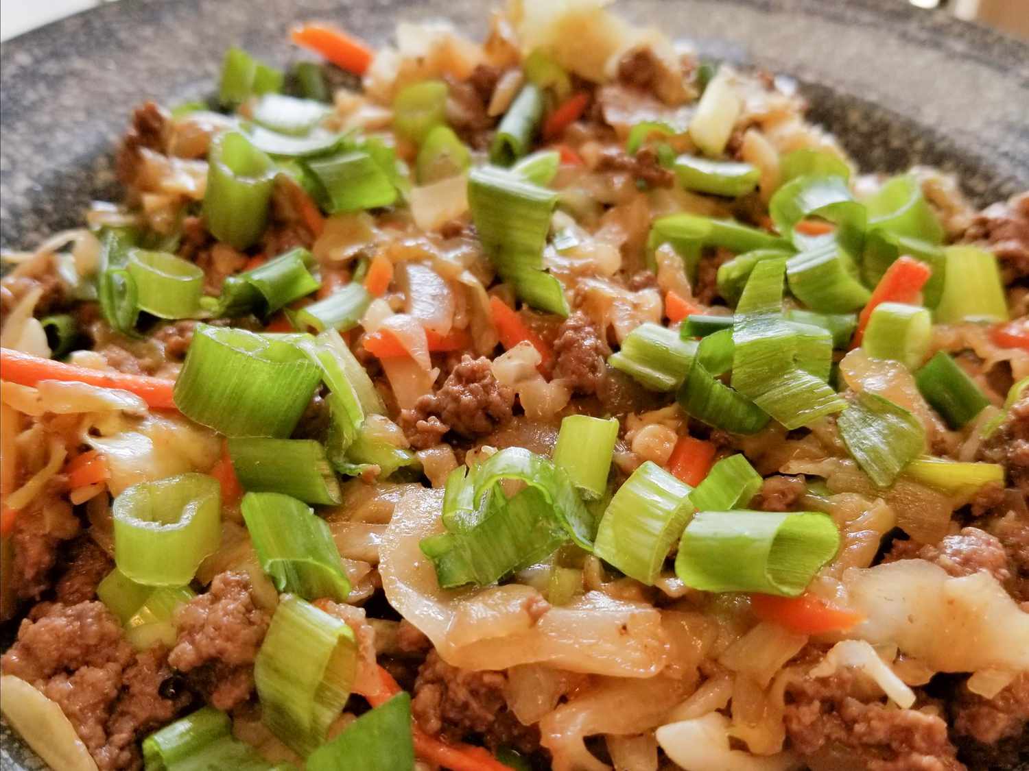 Keto Beef Egg Roll Slaw Recipe