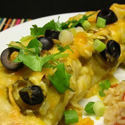 Green Chicken Enchilada Recipe