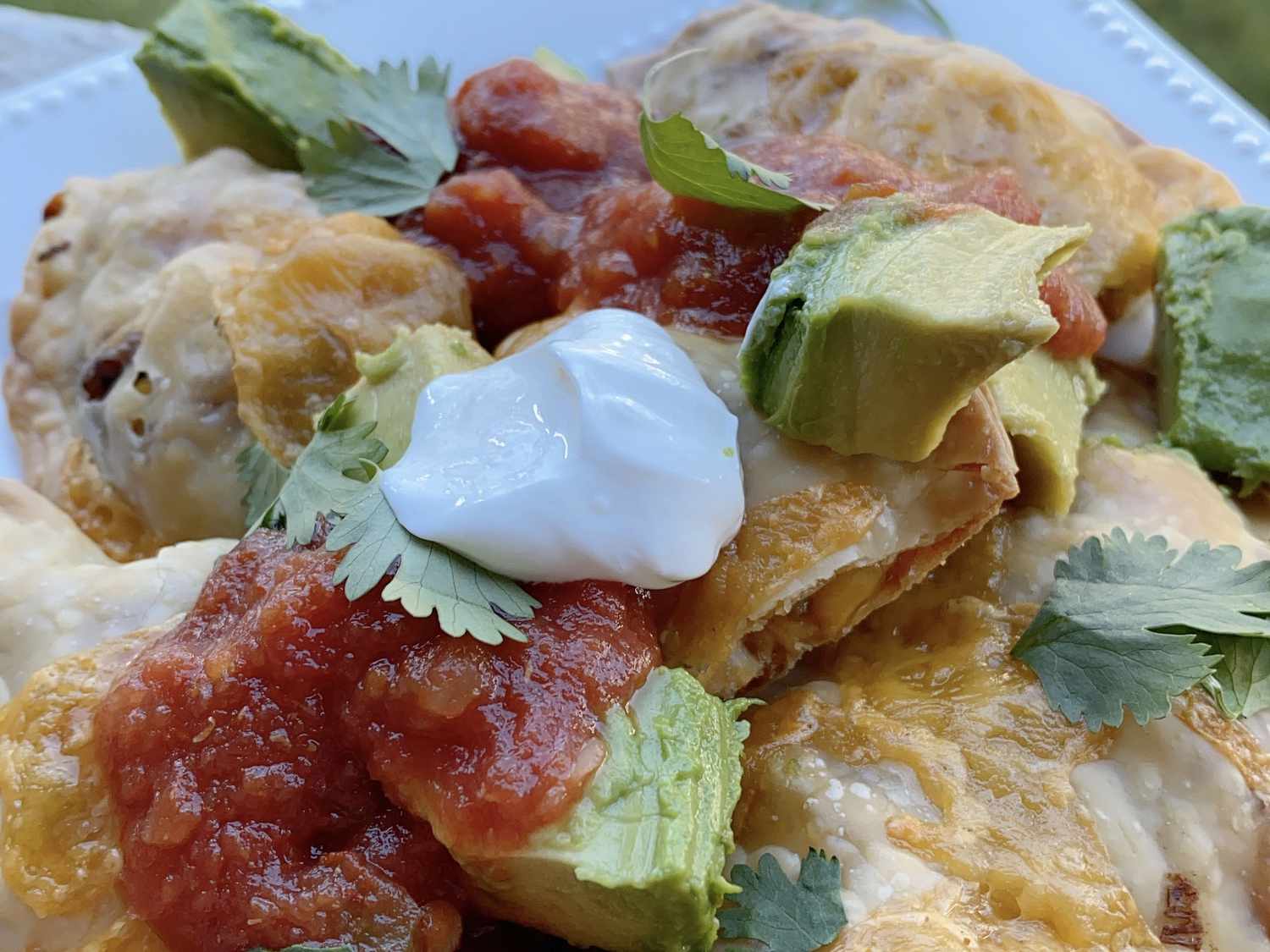 Baked Chicken Empanadas with Hatch Chile Recipe