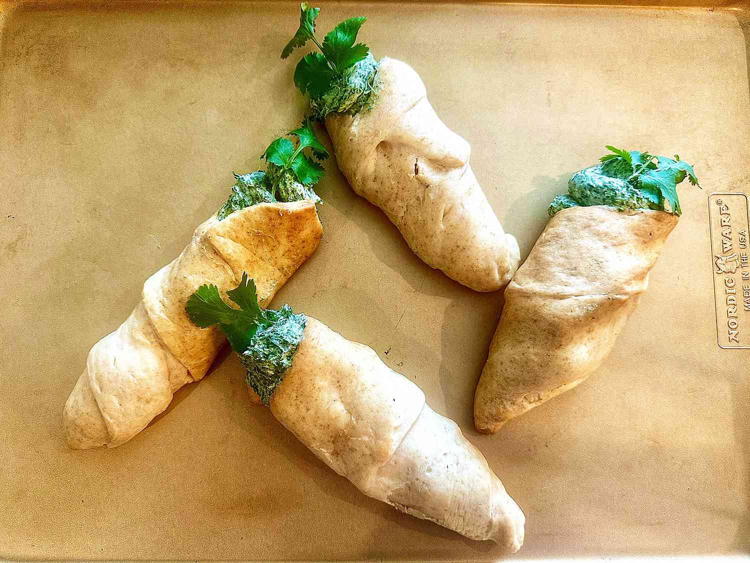 Stuffed Crescent Roll Carrots Recipe