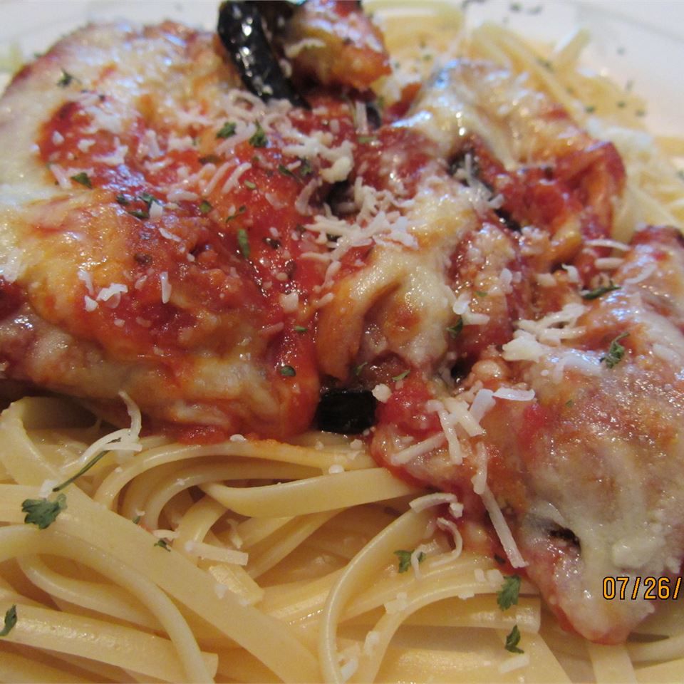 Eggplant Parmesan With Easy Homemade Sauce Recipe