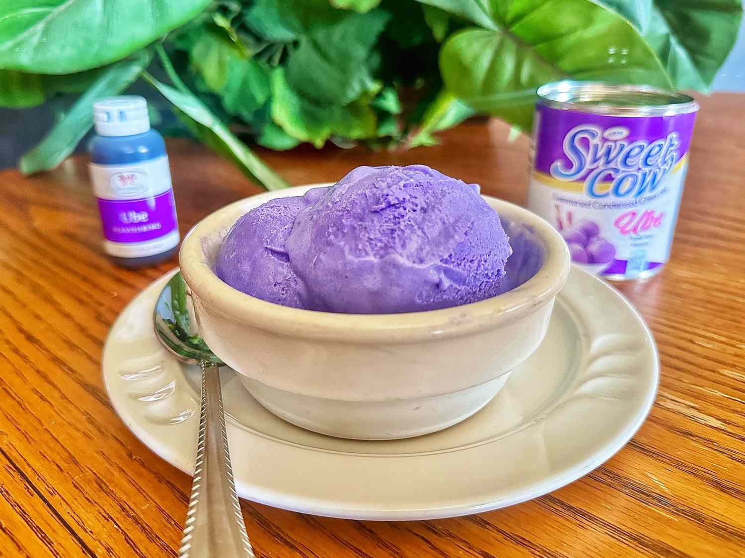 3 Ingredient Ube Ice Cream Recipe