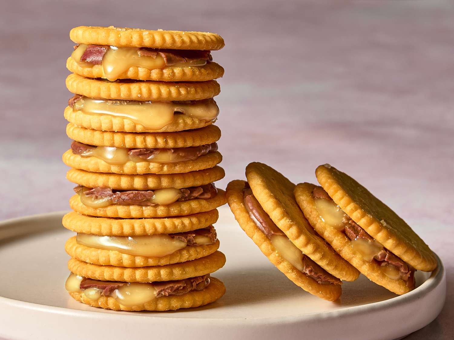 Rolo-Ritz Sandwiches