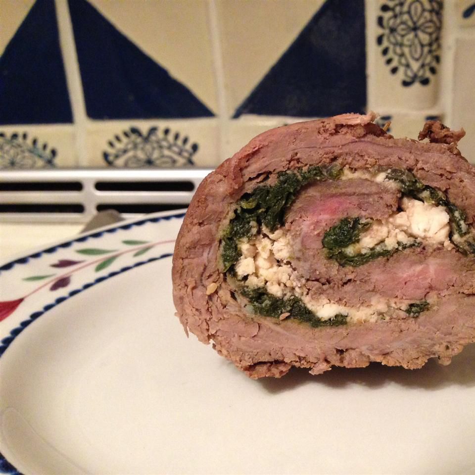 Flank Steak Pinwheels Recipe