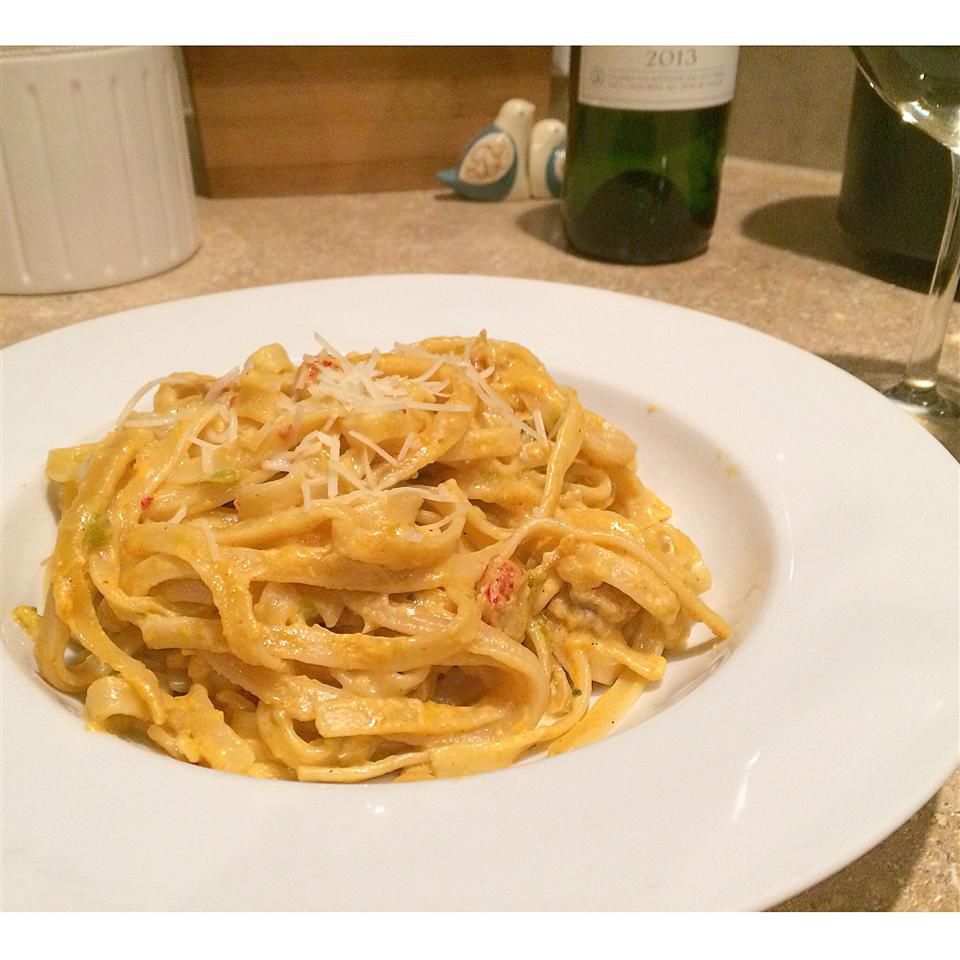 Crawfish Fettuccine I Recipe