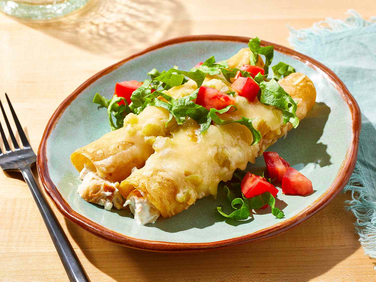 Enchanted Sour Cream Chicken Enchiladas Recipe